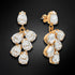 Серьги "Amber II" с кристаллами Preciosa™